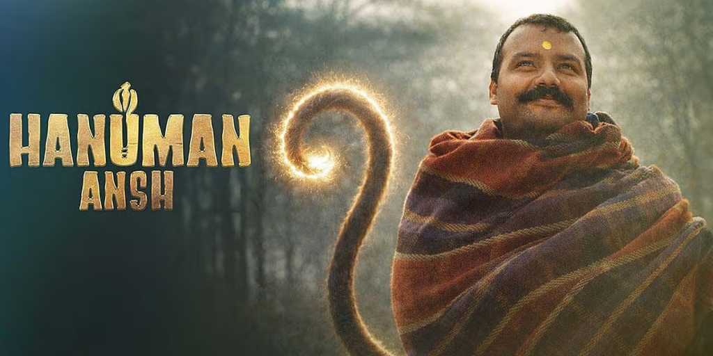 Hanuman Ansh Movie 2026: Complete Guide to the Spiritual Film featuring its devotional theme, spiritual journey, Hanuman-inspired story, key characters, cinematic visuals, trailer, cast, release details, and the deeper message of faith, devotion, inner strength, and divine connection. The image represents the spiritual essence of Hanuman Ansh and its focus on devotion, self-discovery, and the journey toward spiritual awakening.