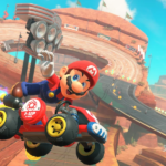 Mario Kart World 2026 featuring colorful racing tracks, Nintendo characters, vehicles, and exciting gameplay from the new racing game.